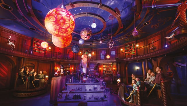 Het Observatorium in de Efteling attractie Symbolica