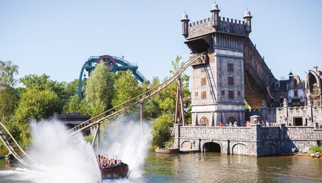 Efteling achtbaan Vliegende Hollander.
